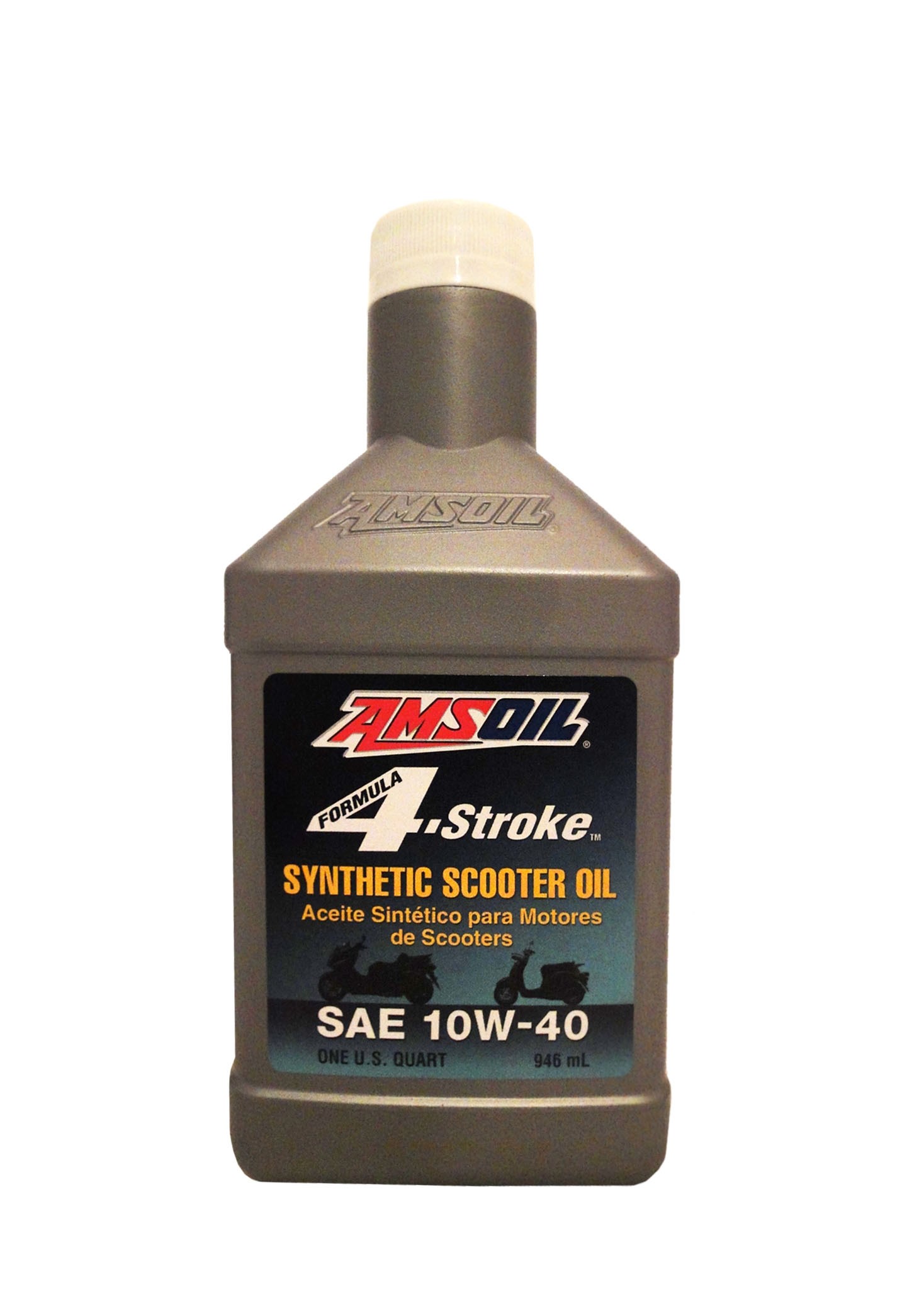 AMSOIL Formula 4-Stroke Synthetic Scooter Oil 10W-40