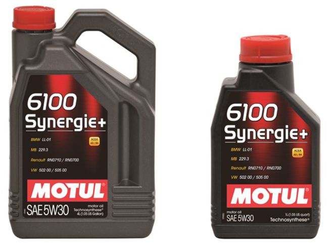 Motul представляет новое моторное масло 6100 Synergie+ 5w30